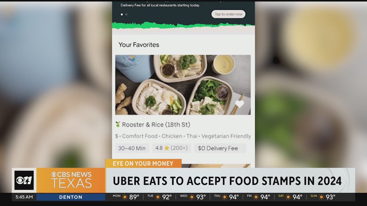 Uber Eats will start accepting food stamps for grocery delivery in