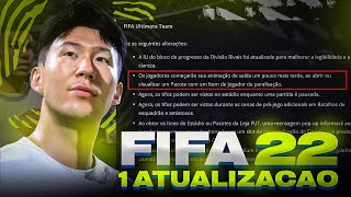 FIFA 22 PRIMEIRA ATUALIZAÇAO OFICIAL 1