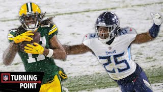 How Davante Adams Went Dashing Through the Snow vs. the Titans | NFL Turning Point