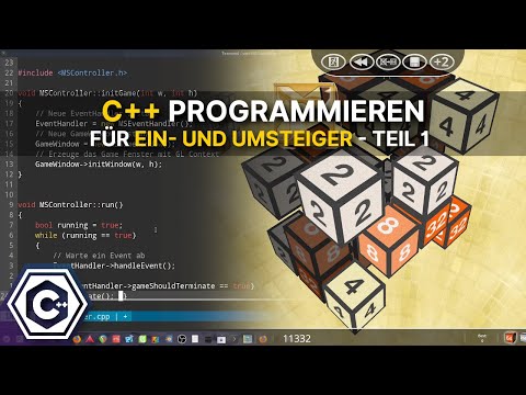 Ein Spiel in C++ programmieren! Für Ein- und Umsteiger (Teil 1) | #C++ #Programmierung