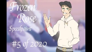 Frozen Rose [Speedpaint]