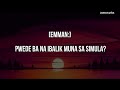 Simula Lyrics // Emman feat. Awi Columna, Kiyo, Alisson Shore