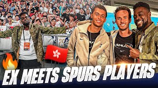 Expressions Meets The Tottenham Players In Hong Kong Arsenal Vs Tottenham