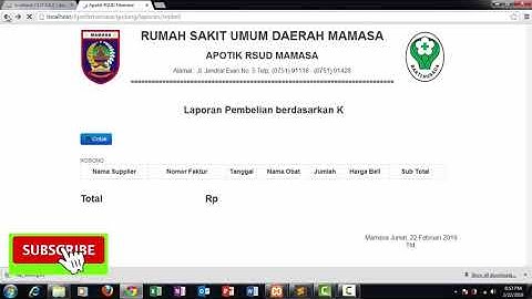 Source Code Free sistem informasi apotik lengkap full