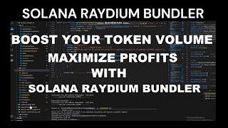 Your Token is INVISIBLE? This Raydium Bot FIXES That. BOOST Your Raydium Token Volume (CPMM Bot) 📈🔥
