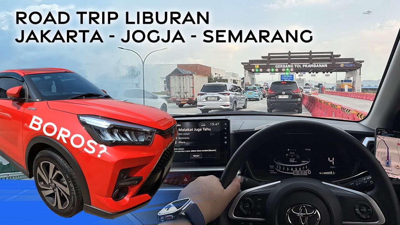 TOYOTA RAIZE BOROS? Road Trip Jakarta - Yogyakarta - Semarang.