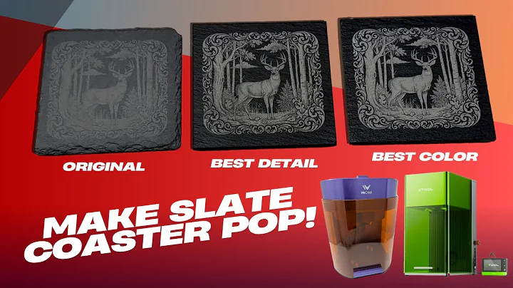 Enhance Your Slate Coaster Laser Engraving Using Two Products