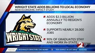 WDTN: New economic impact study finds Wright State adds billions to local economy