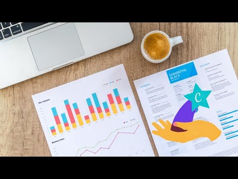 მონაცემების გამოსახვა Canva-ზე შექმნილ დიზაინში