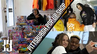 2021 Pittsburgh Merch Pop Up Shop! // JuJu Smith-Schuster Vlogs