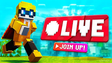 CRAZY MC Season 1 Live !! 🚀 | PUBLIC SMP 24/7 JAVA + BEDROCK #minecraft #live