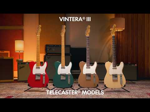 Exploring the Vintera III Telecaster Models | Vintera III | Fender