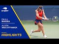 Paula Badosa vs Alison Van Uytvanck Highlights | 2021 US Open