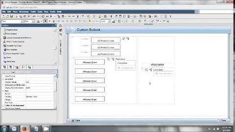 Custom Buttons in Active Reports Using Lists & Repeater Tables