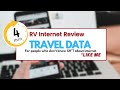 Travel Data Review - First time RV'er Experience in FOUR minutes.