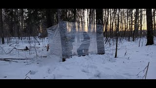 Bushcraft Shelter from the wind