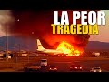 ⚠️ PEOR ACCIDENTE de Avión de La Historia ▶(IMPACTANTE) Los RODEOS Reconstrucción