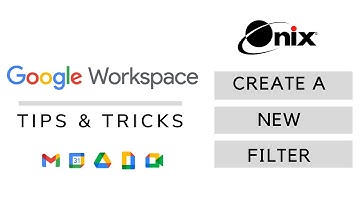 Google Workspace Tips & Tricks: Create a New Filter in Gmail