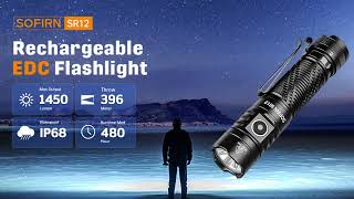 Sofirn SR12---a budget EDC buck light with 1450 lumens