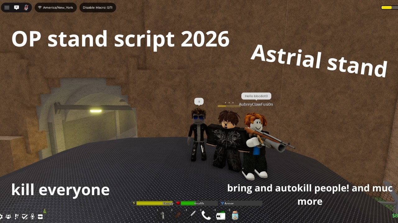 "OP" da hood stand script 2026, loopkill people, protection stand, fakepos and much more (Astrial)