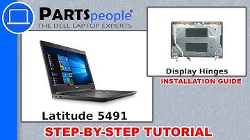 Dell Latitude 5491 (P72G002) Display Hinges How-To Video Tutorial