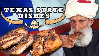 Tribal People Try Texas State Dishes For The First Time