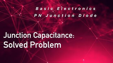 PN Diode - Junction / Depletion / Transition Capacitance - Solved Problem #shorts