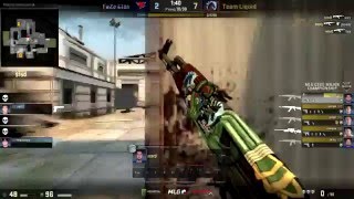 nitrO(Liquid) -5(ace) vs Faze (Map Cache) MLG CS:GO MAJOR COLUMBUS