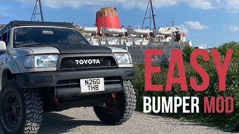 Bumper Mod 3rd Gen 4Runner // Hilux Surf