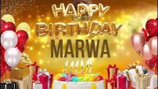 MARWA - Happy Birthday Marwa