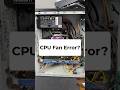 CPU Fan Error! So löst du das Problem #gaming #pcsettings #pc #pcbuild #pcfix