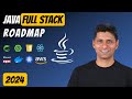 Fastest java full stack roadmap 2024 with spring boot react and aws