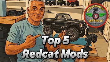 “Top 5 Must-Have Mods for Redcat Ascent 18 | Boost Your 1/18 RC Crawler Performance!