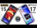 iQOO 15 vs 17Pro Max SpeedTest Comparison 🔥🔥🔥   