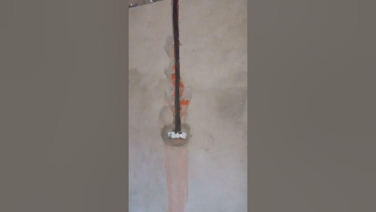 how to concil 20 mm pipe in wall and piping on the ground with