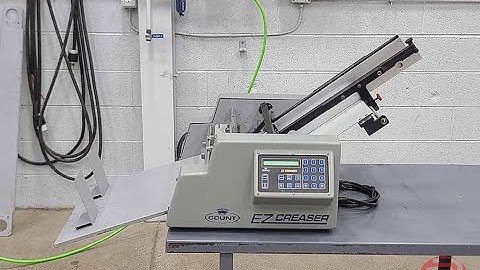 Count EZ Creaser Automatic Creasing / Perforating / Scoring Machine - 072623260001A