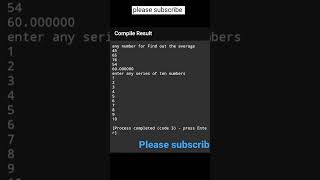 function in C language