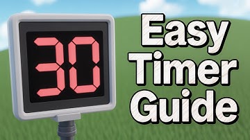 How to make a timer in piggy build mode | TUTORIAL | RoboCraft