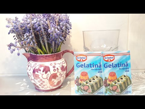 Video: Cum Se Diluează Gelatina