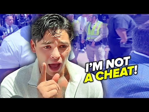 Ryan Garcia GOES OFF! DENIES CHEATING after failed PED test & claims inside job!