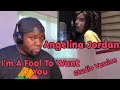 Angelina Jordan | I'm A Fool To Want You ( Billie Holiday Cover ) | Studio Recording | Reaction