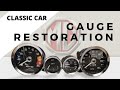 Classic car GAUGE RESTORATION - Repairing the gauges of my 1974 MGB