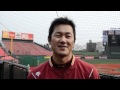 [インタビュー]#33銀次選手_20120402 の動画、YouTube動画。