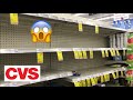 CVS Getting merchandise back on empty shelves