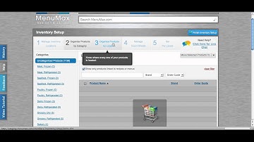 How to Setup Inventory in MenuMax