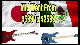 Why Jackson Moved The Afordable Made In Japan Guitars To Mexico