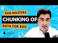 Chunking of Data For RAG | RAG Masters | Euron