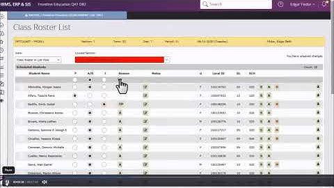 Taking Classroom Attendance