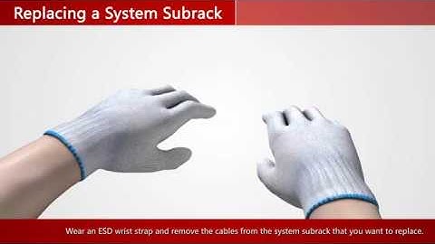 Huawei OceanStor Dorado5000 V3 (SAS) Replacing a System Subrack