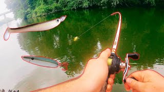 Fishing Swimbaits Spoons For Hungry Black Warrior River Spots and Hybrids
